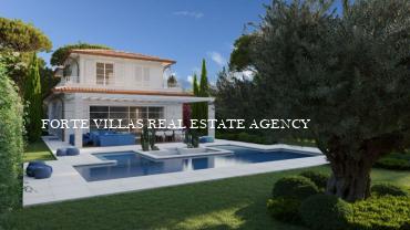 Wonderful villa project with large garden and swimming pool of approximately 65 m2, in an excellent central position about 600 meters from the sea.